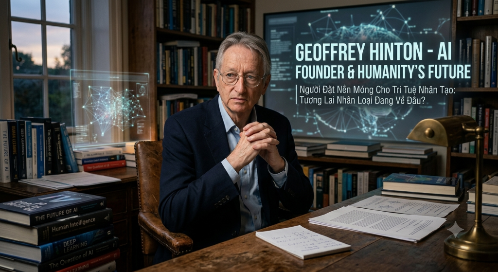 Geoffrey Hinton – Người đặt nền móng cho AI và câu hỏi về tương lai của nhân loại